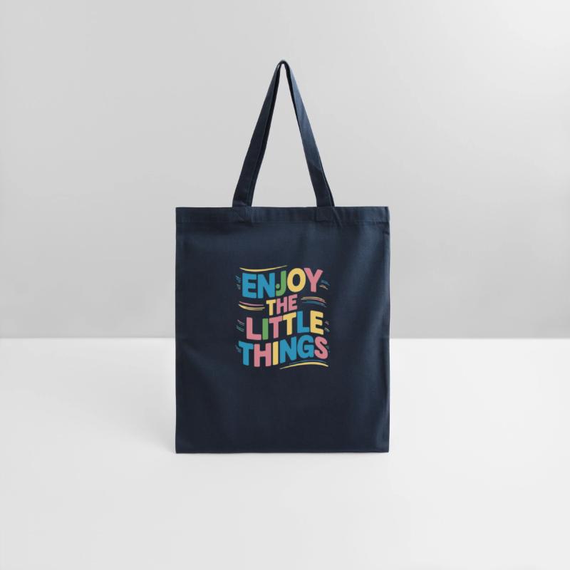 "Enjoy the little things " t shirt design.