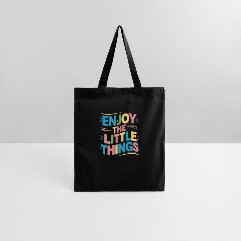 "Enjoy the little things " t shirt design.