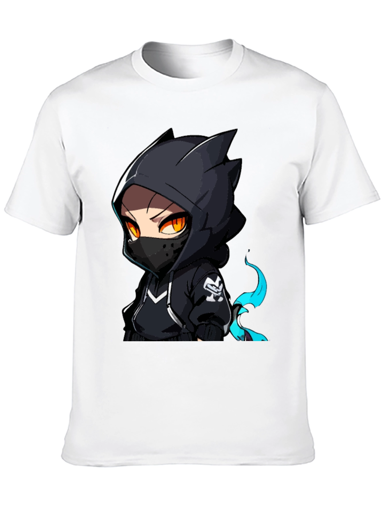 Anime Ninja Graphic T-Shirt