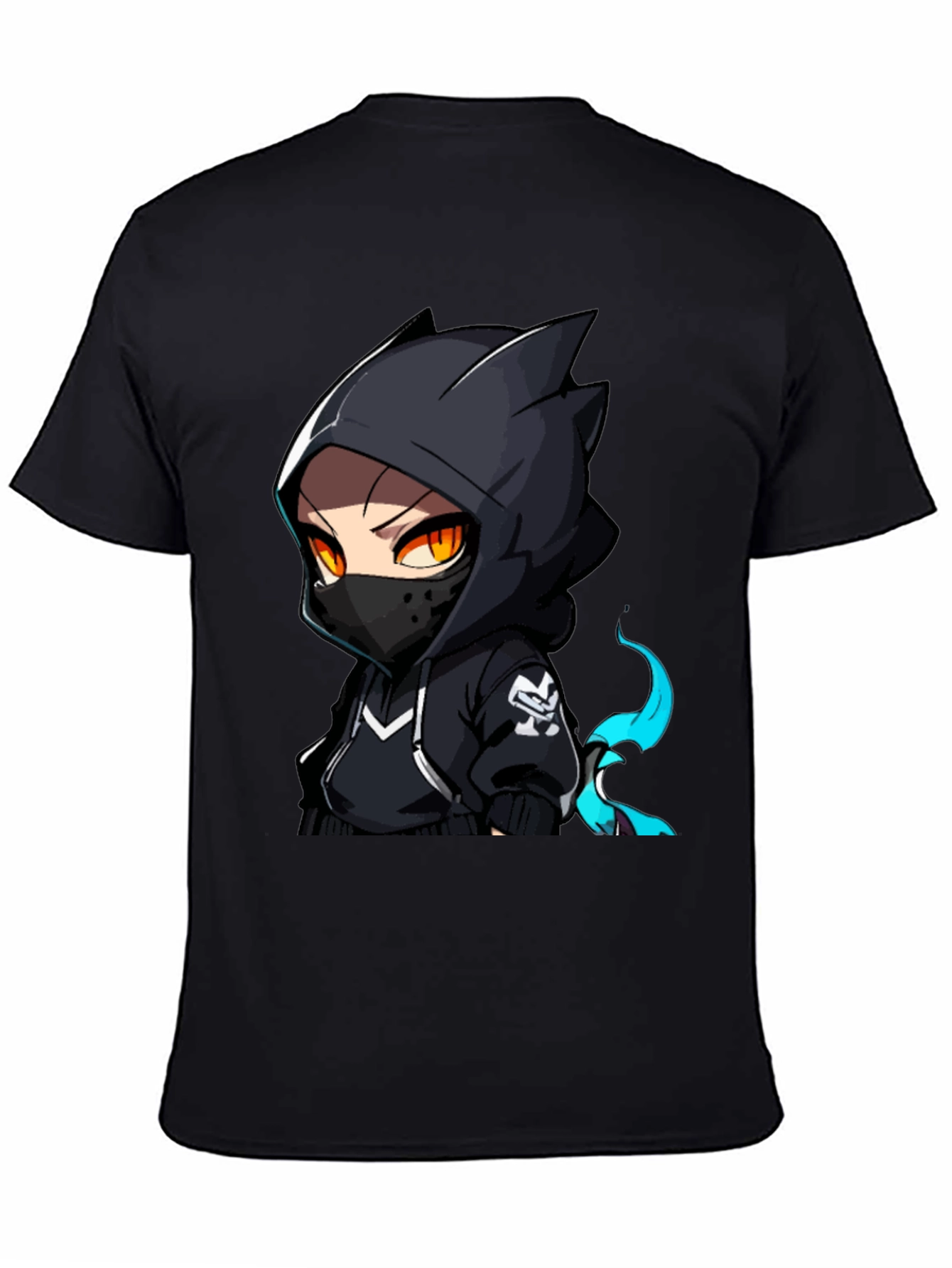 Anime Ninja Graphic T-Shirt