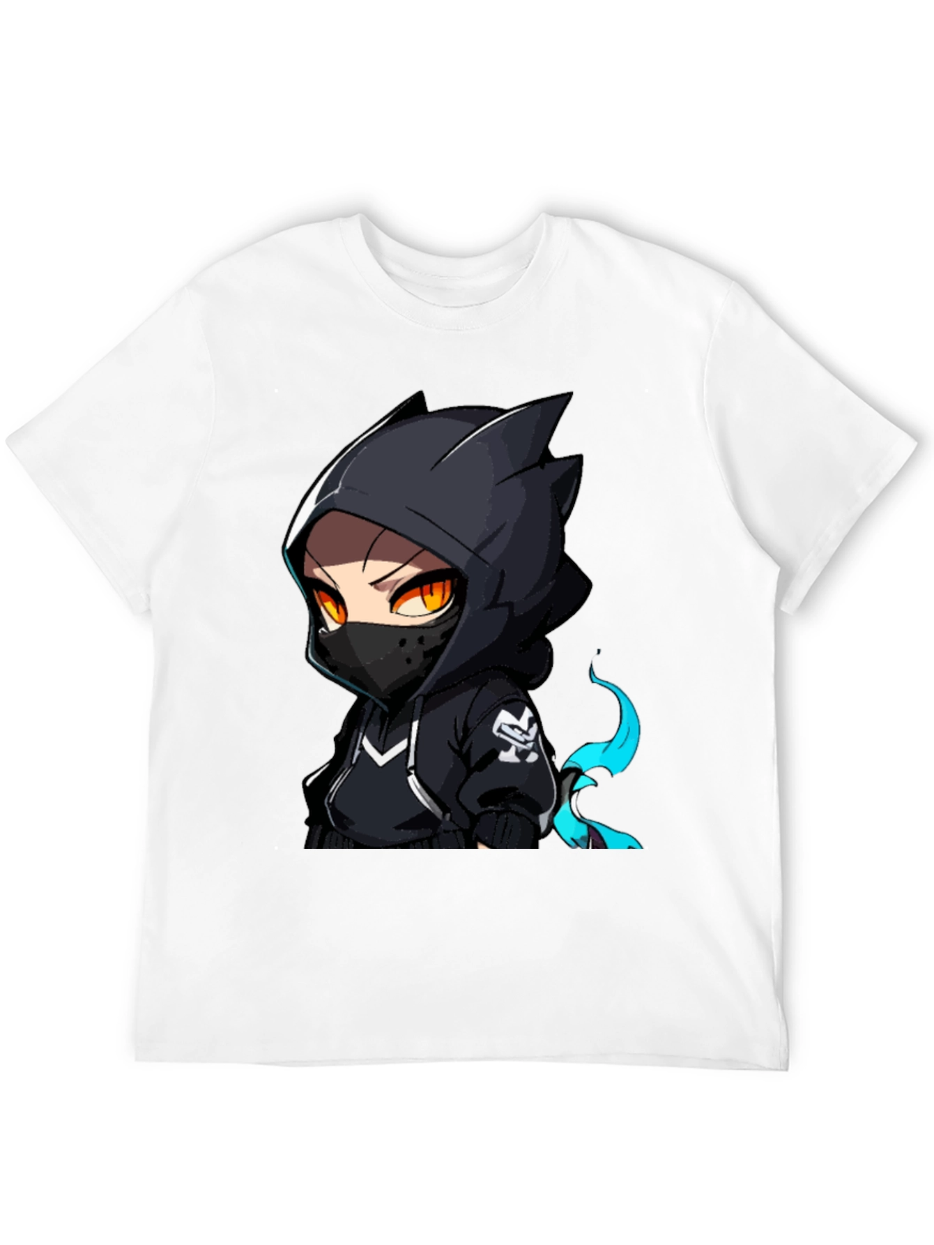 Anime Ninja Graphic T-Shirt
