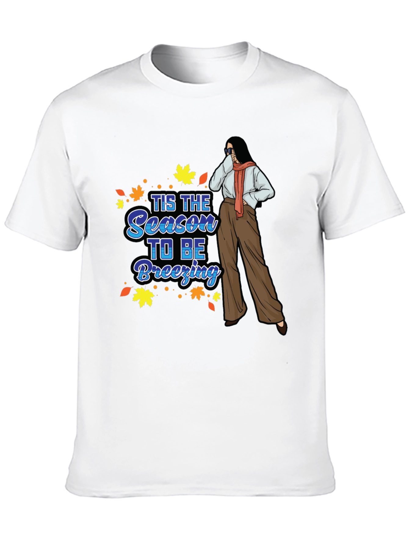 Tis The Season To Be Breezing Autumn T-Shirt