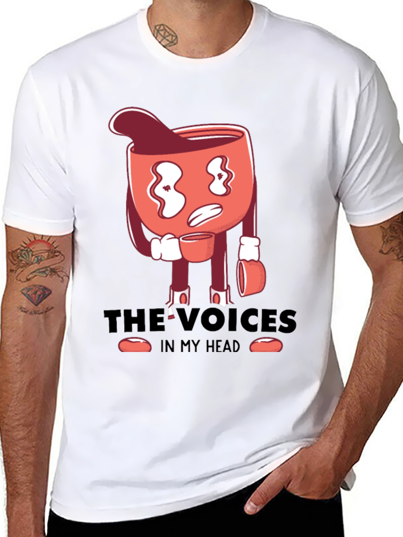 The Voices In My Head Graphic Tee