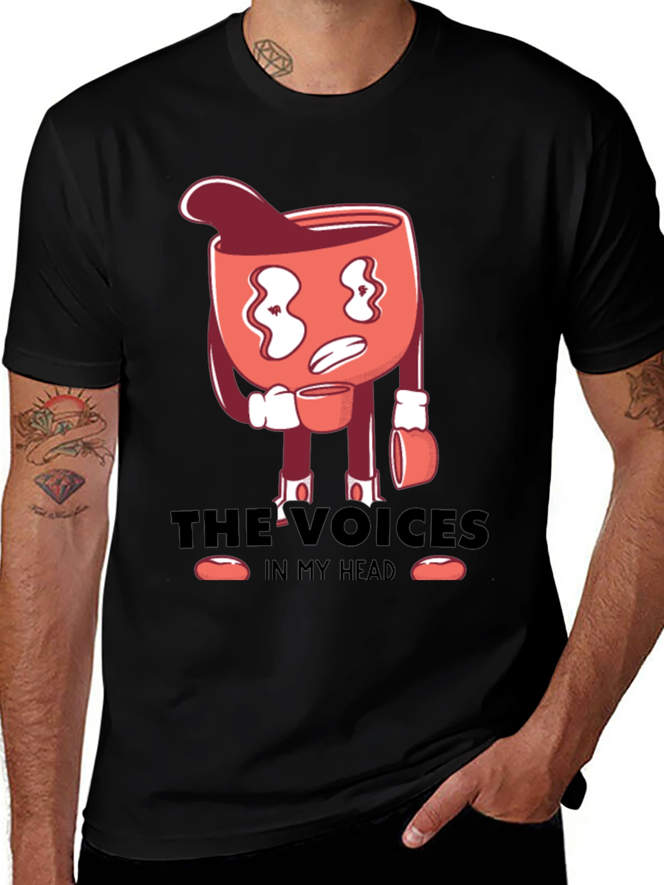 The Voices In My Head Graphic Tee