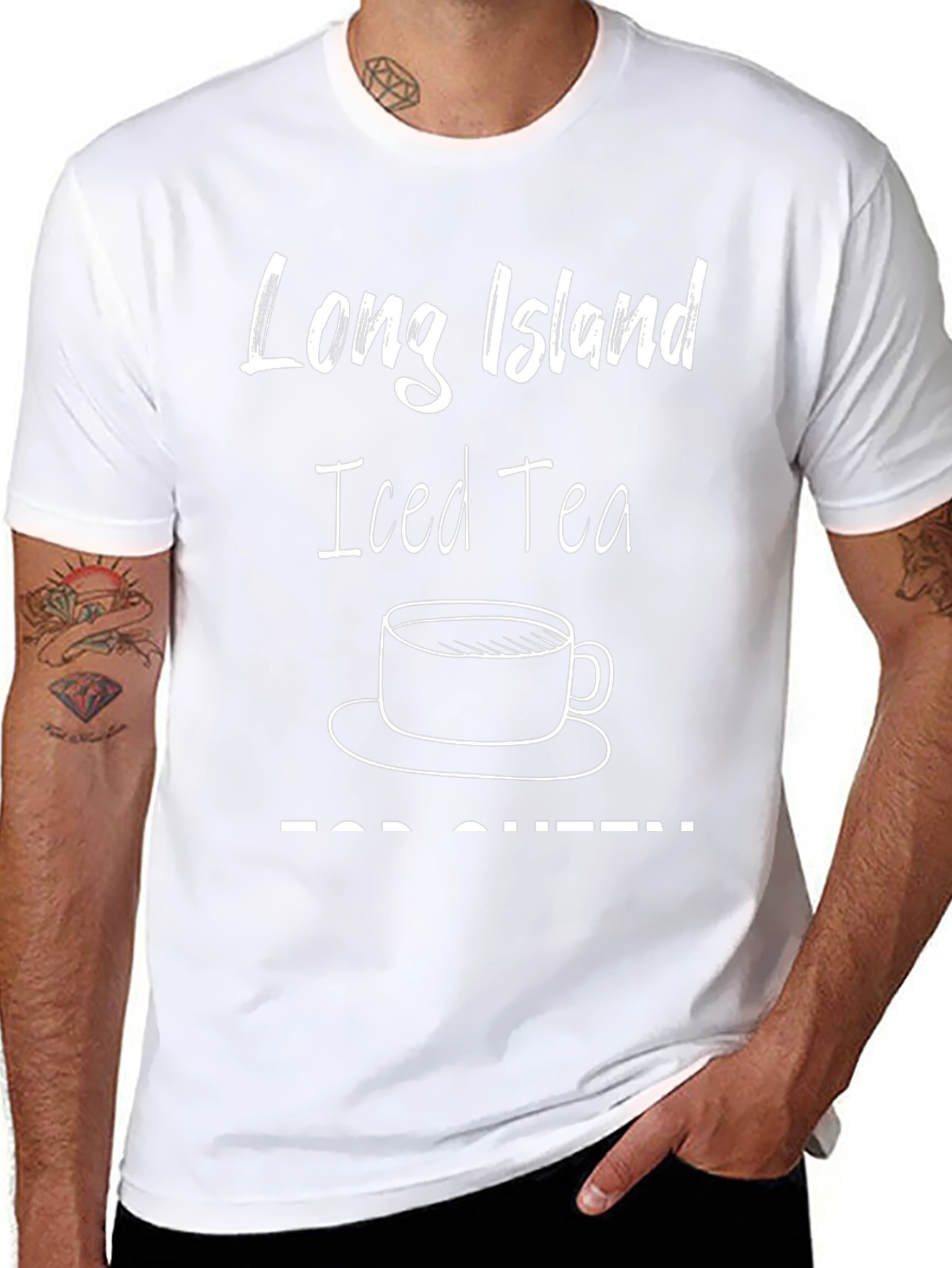 Long Island Iced Tea Funny Graphic T-Shirt