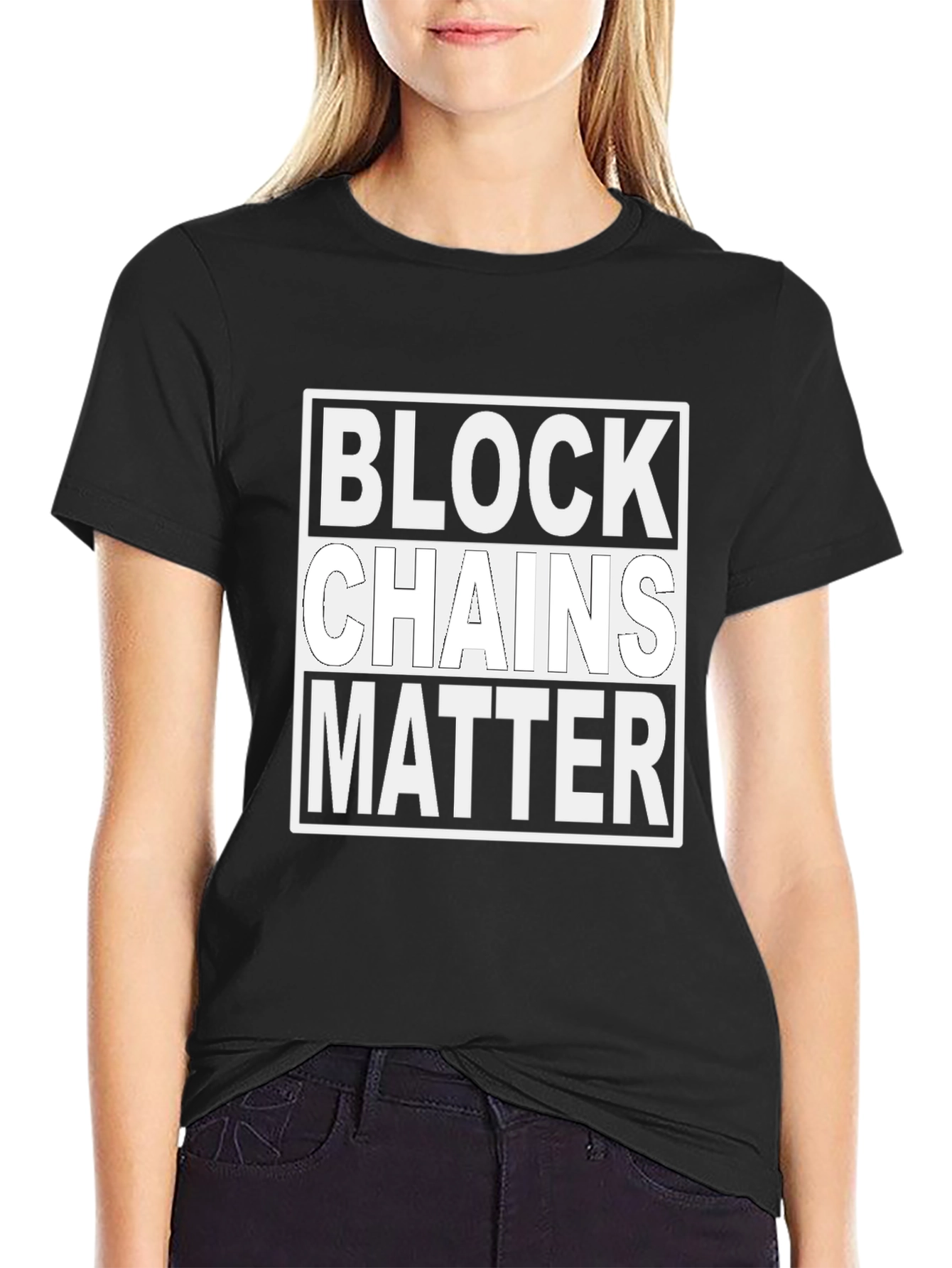 Blockchains Matter Graphic Tee - Unisex