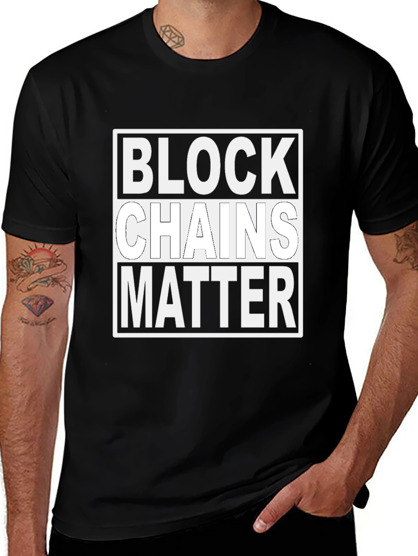 Blockchains Matter Graphic Tee - Unisex