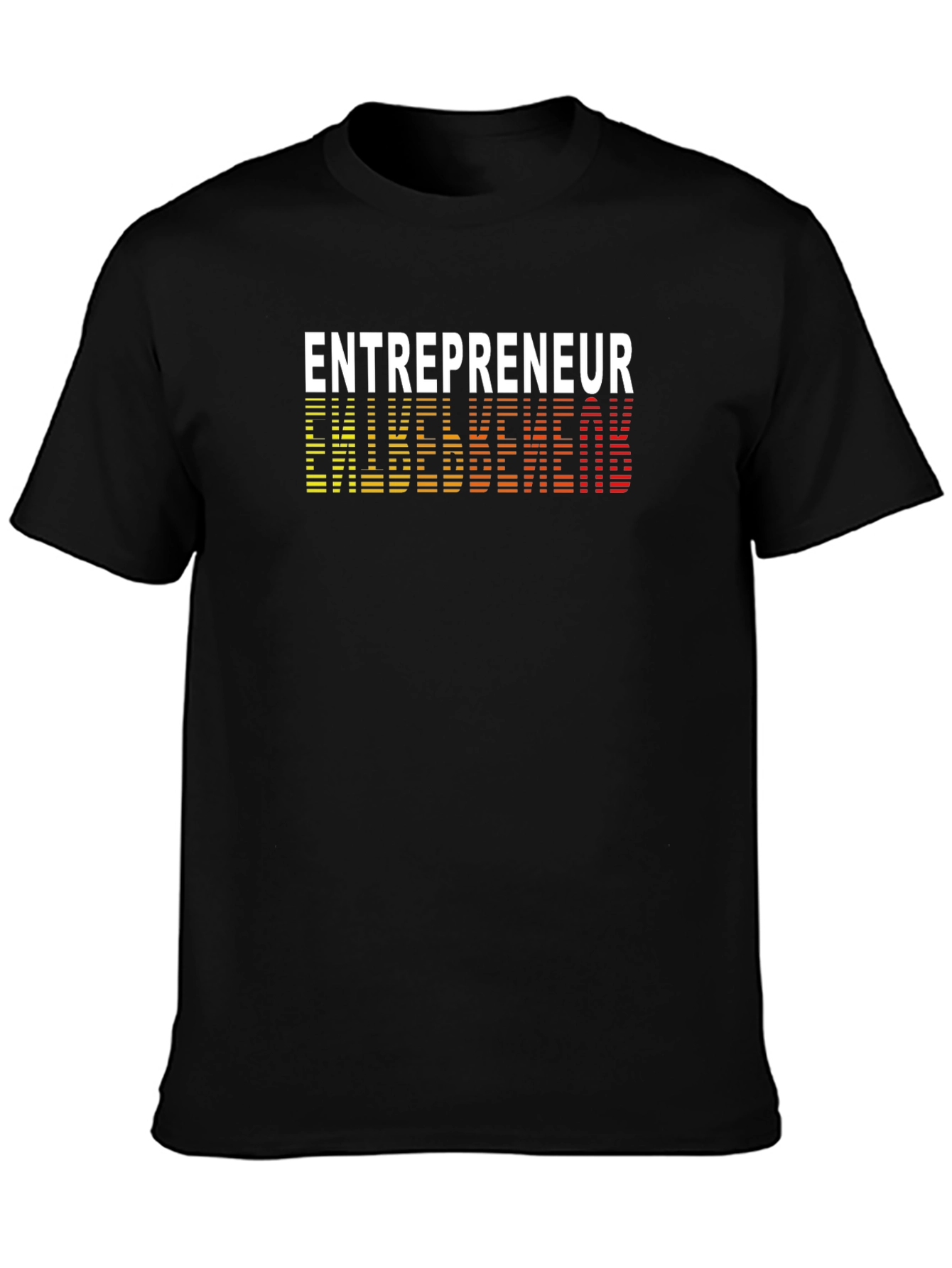 Entrepreneur Graphic Tee - Black