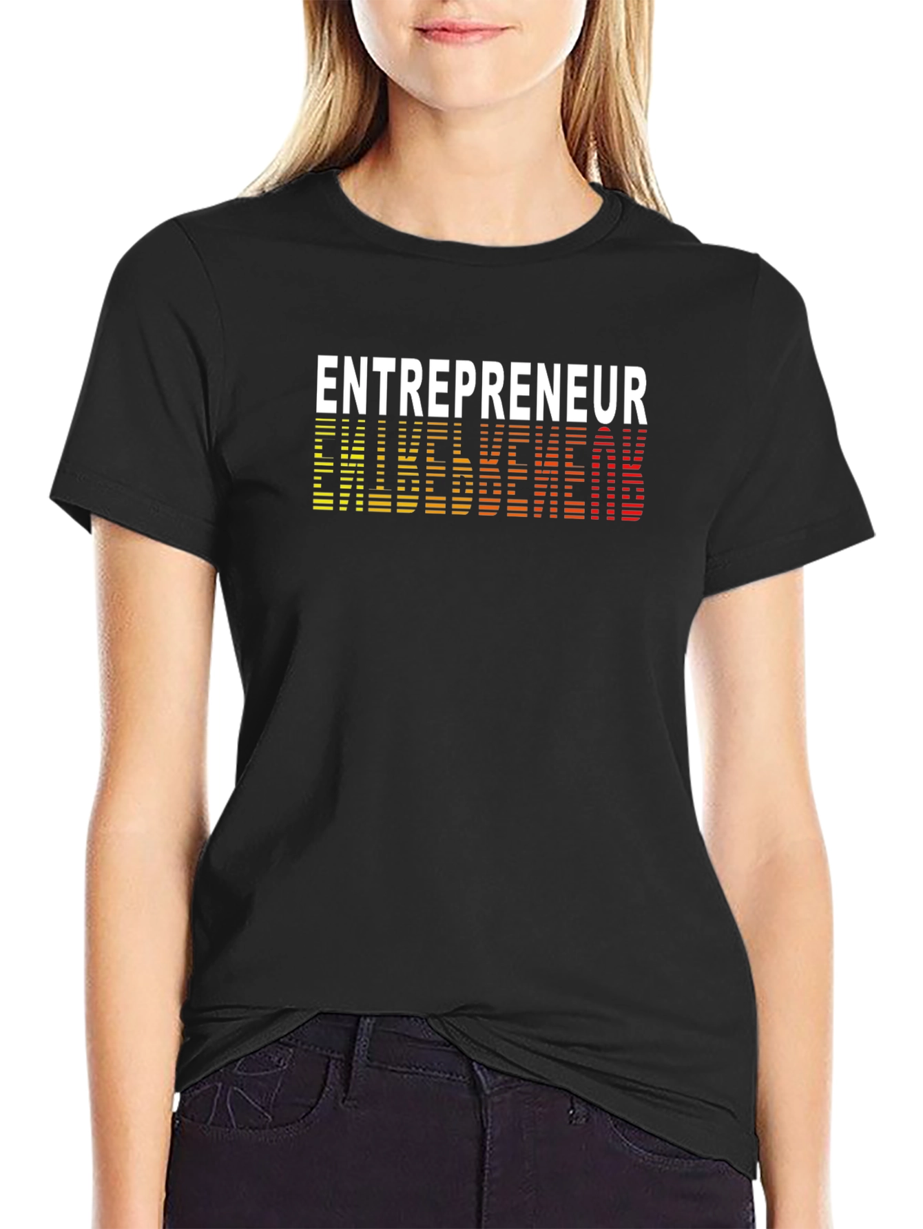 Entrepreneur Graphic Tee - Black