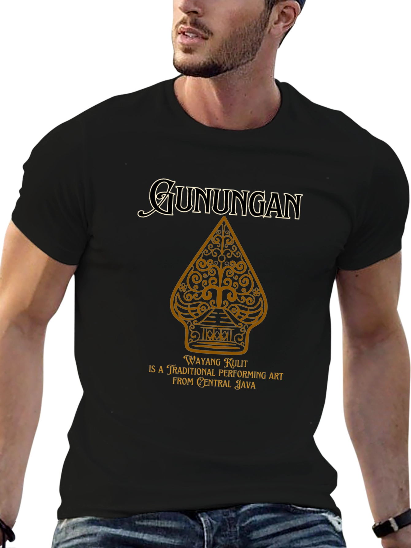 Gunungan Wayang Kulit T-Shirt