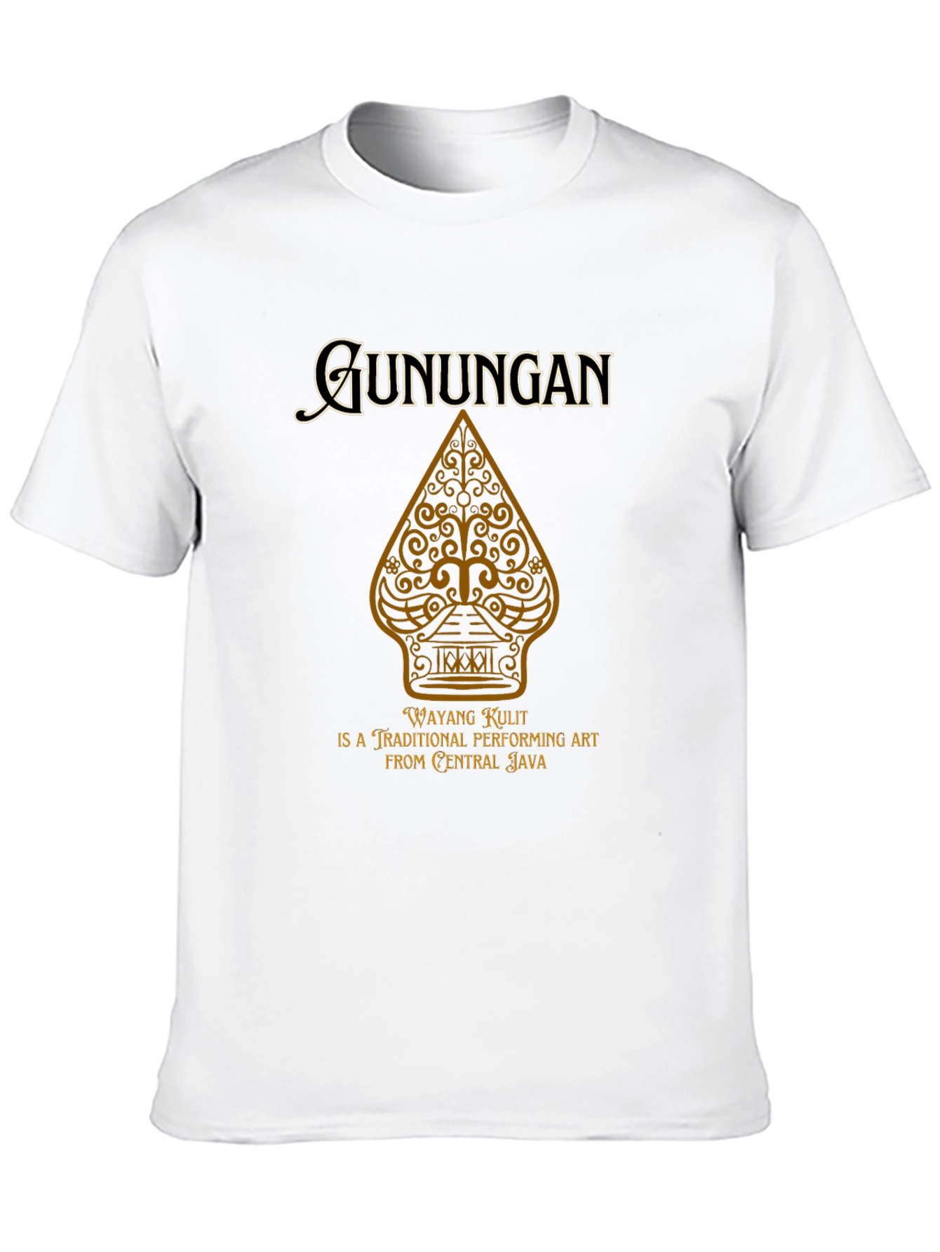 Gunungan Wayang Kulit T-Shirt
