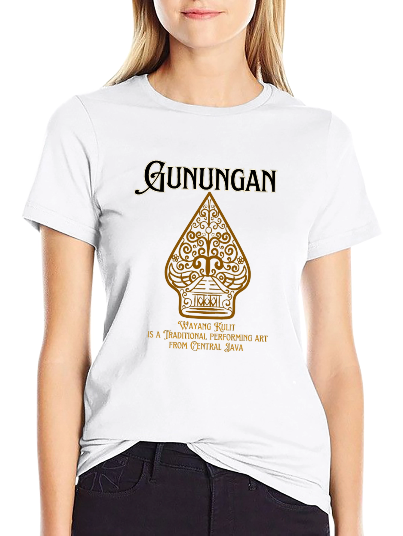 Gunungan Wayang Kulit T-Shirt
