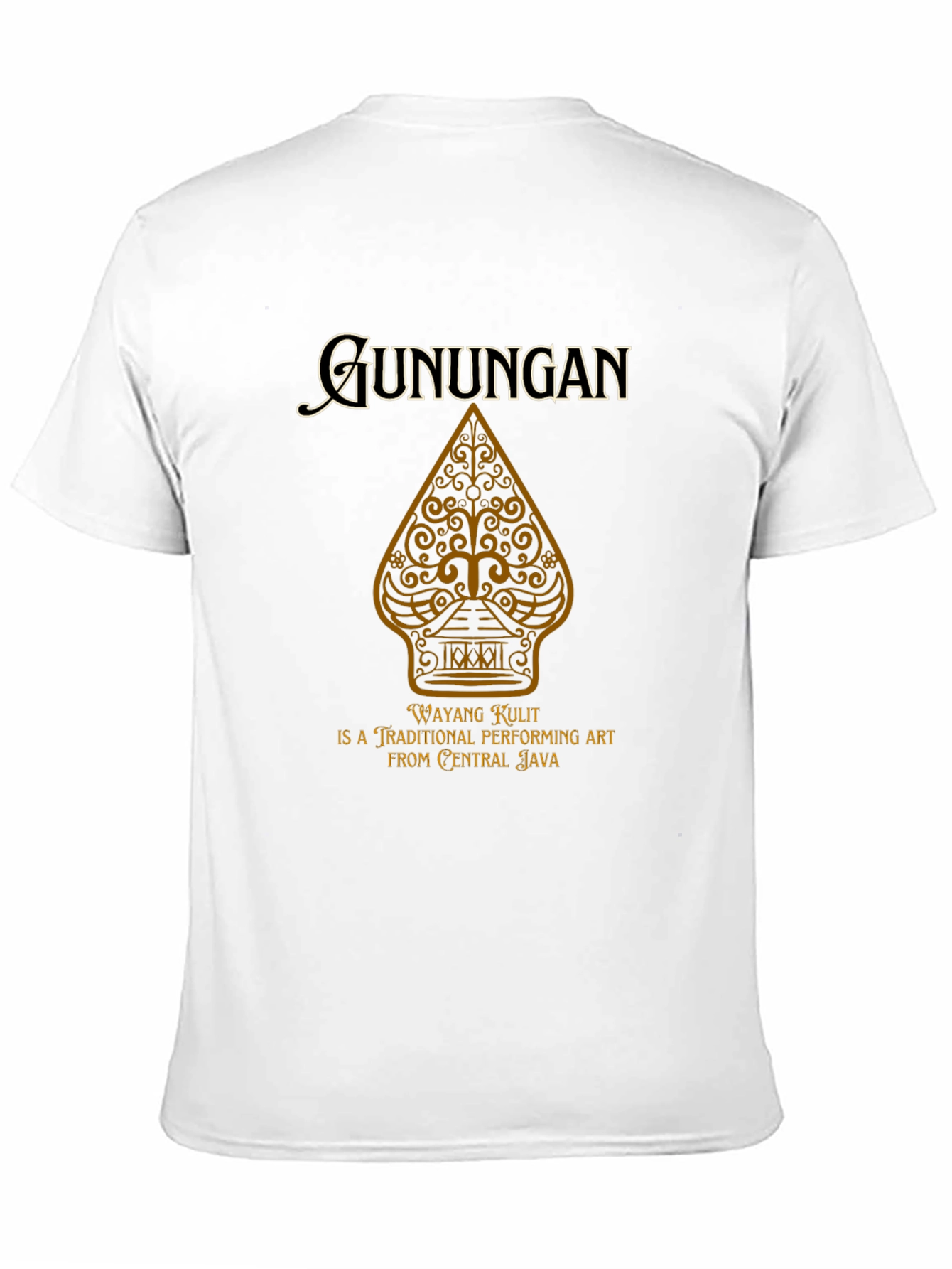 Gunungan Wayang Kulit T-Shirt