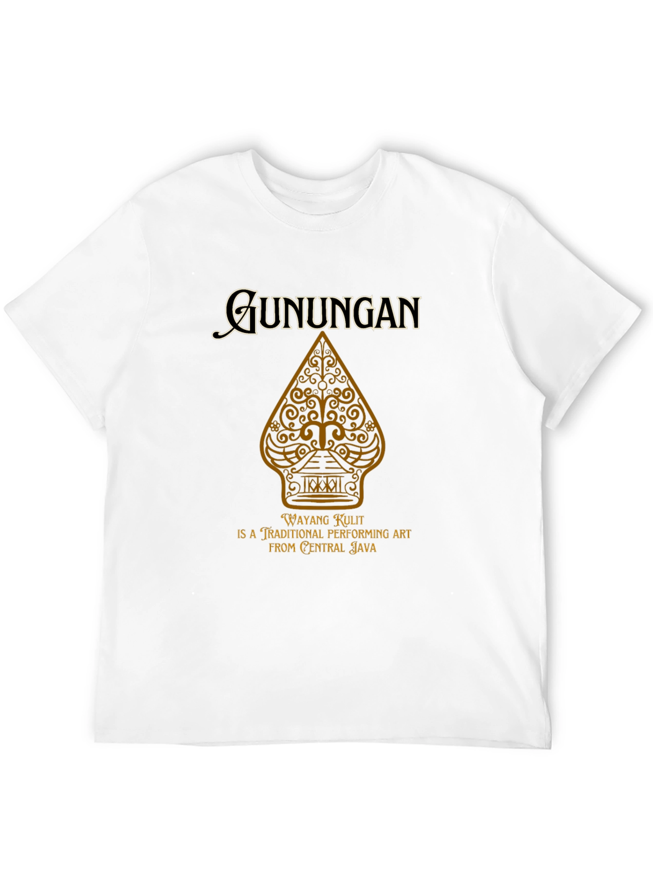 Gunungan Wayang Kulit T-Shirt