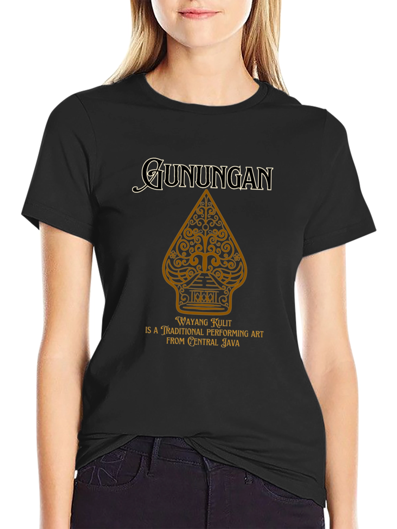 Gunungan Wayang Kulit T-Shirt