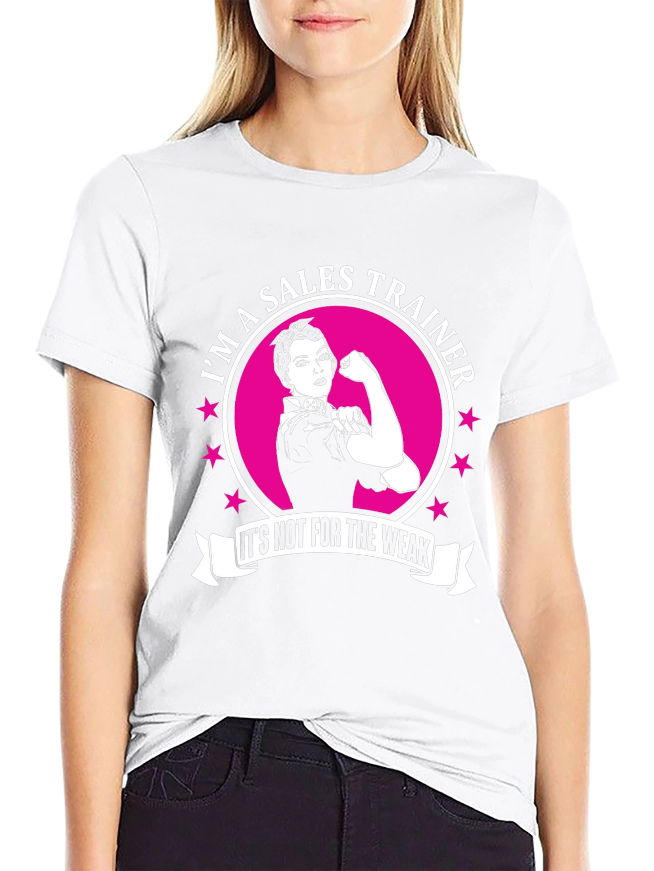 Sales Trainer Strong Woman Graphic Tee