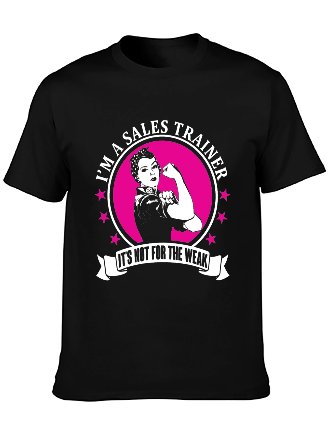 Sales Trainer Strong Woman Graphic Tee
