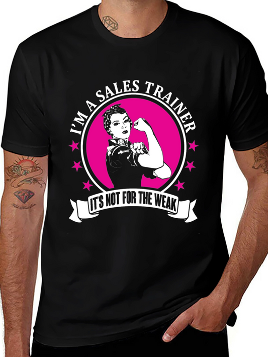 Sales Trainer Strong Woman Graphic Tee