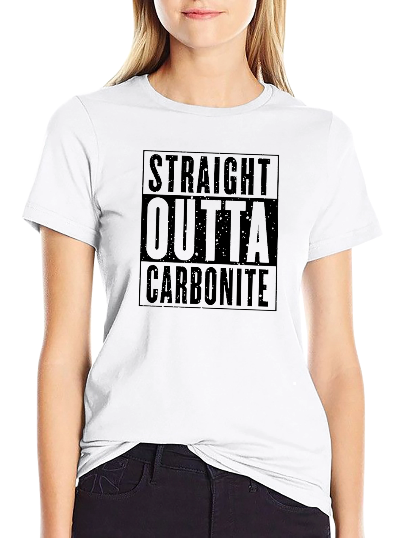 Straight Outta Carbonite T-Shirt - Black