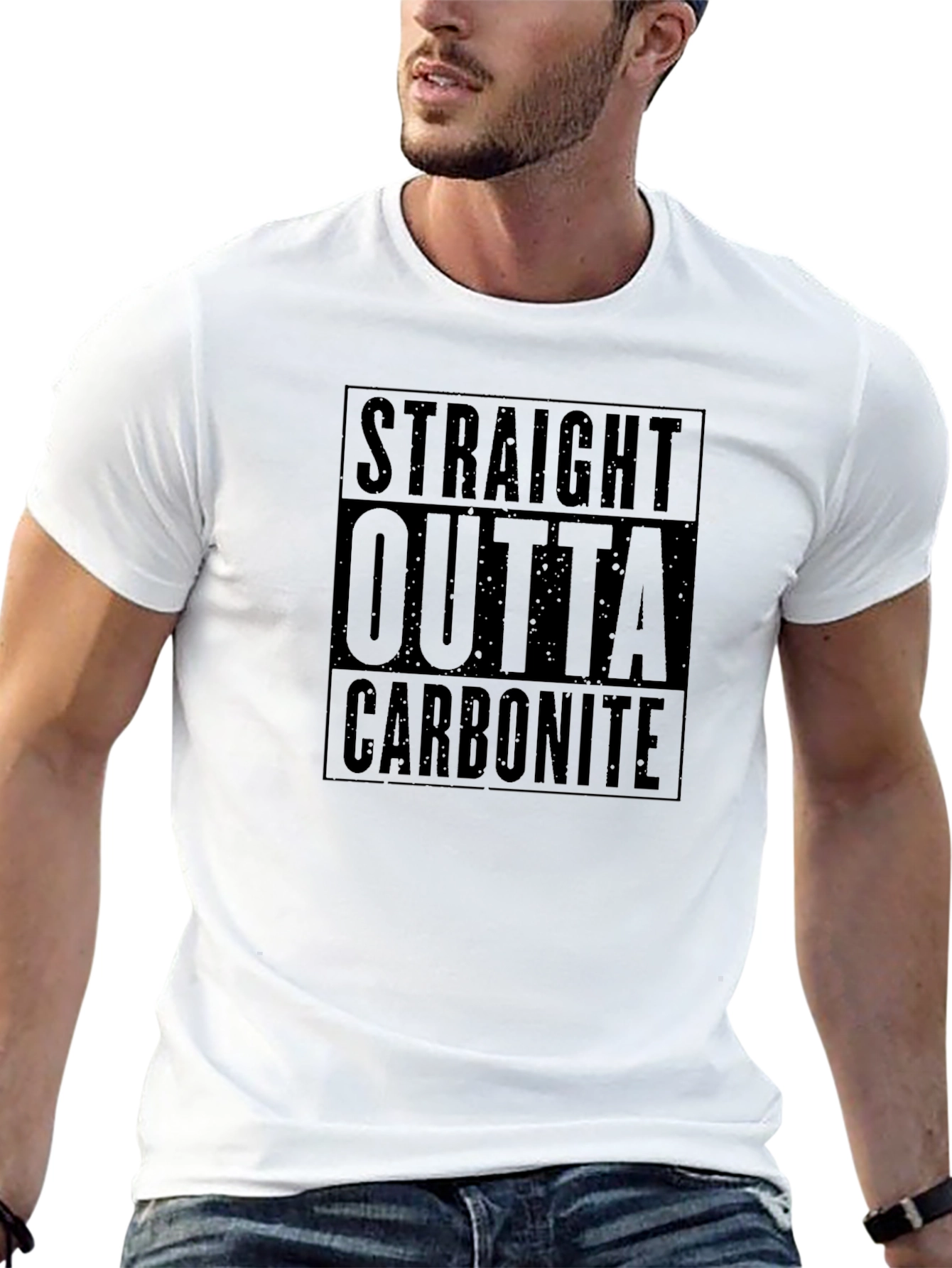 Straight Outta Carbonite T-Shirt - Black