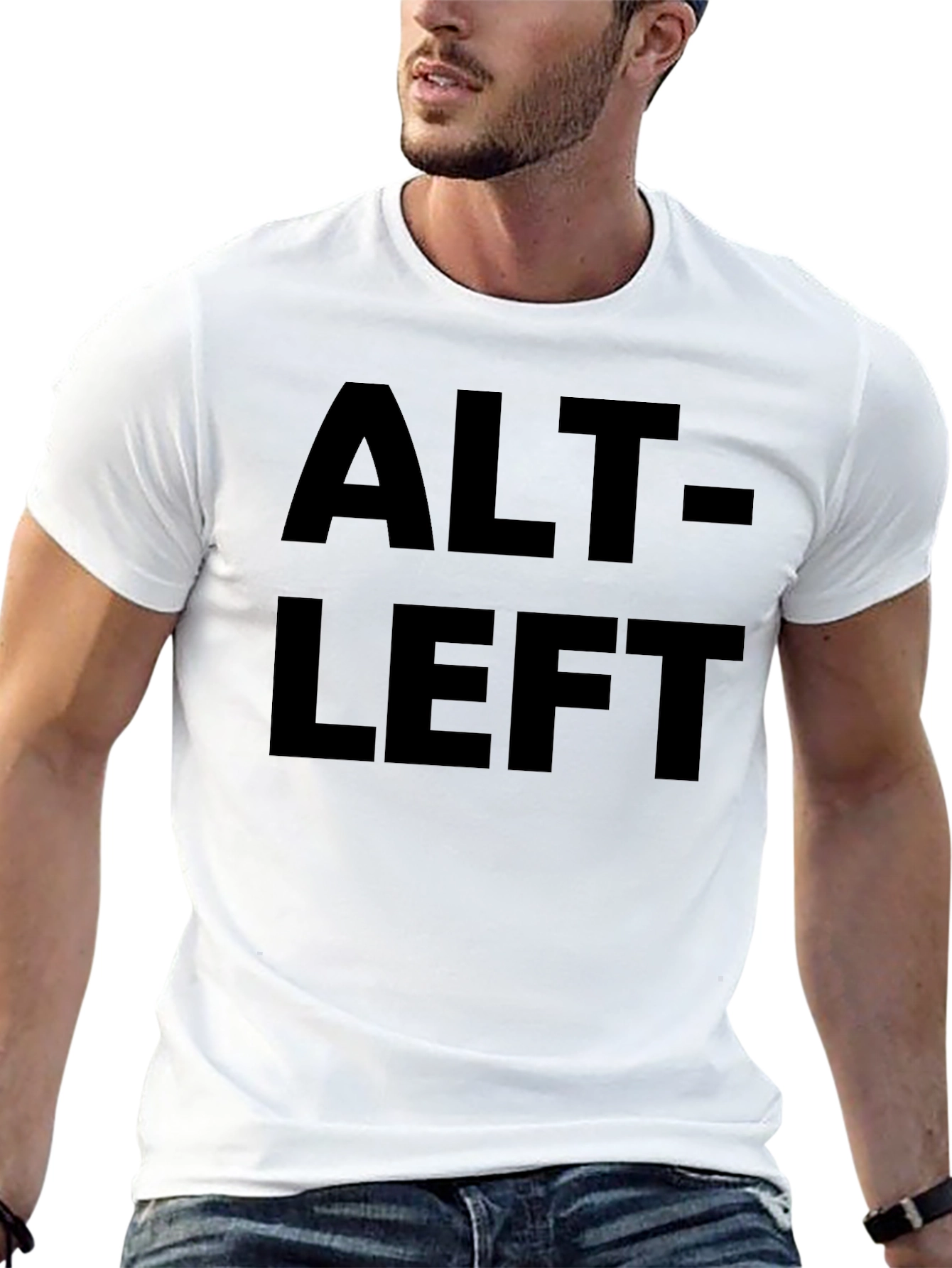 Alt-Left Graphic T-Shirt - Bold Statement Tee