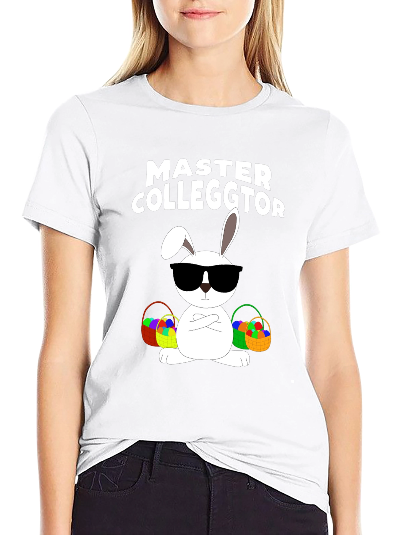 Master Colleggtor Easter Bunny T-Shirt