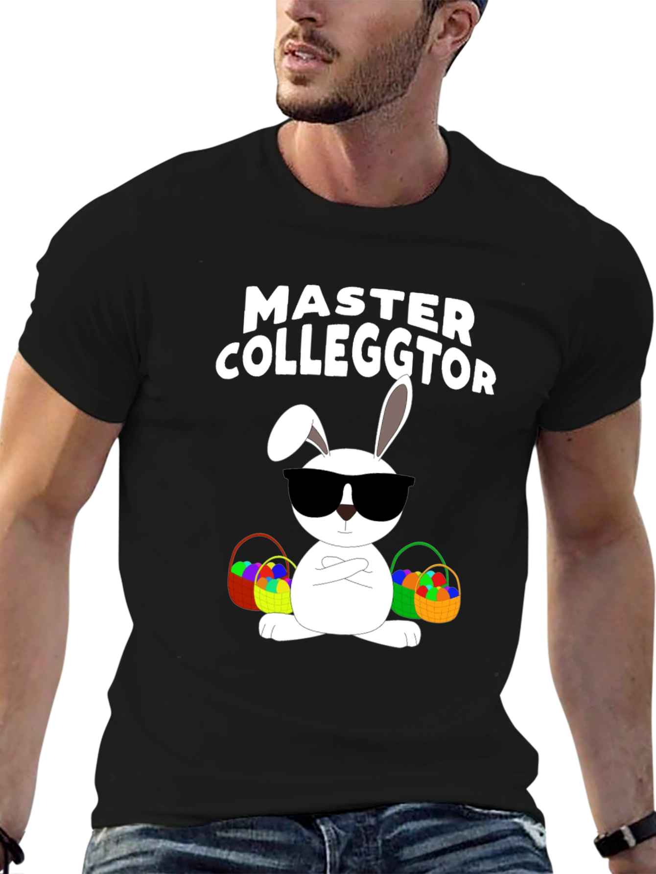 Master Colleggtor Easter Bunny T-Shirt