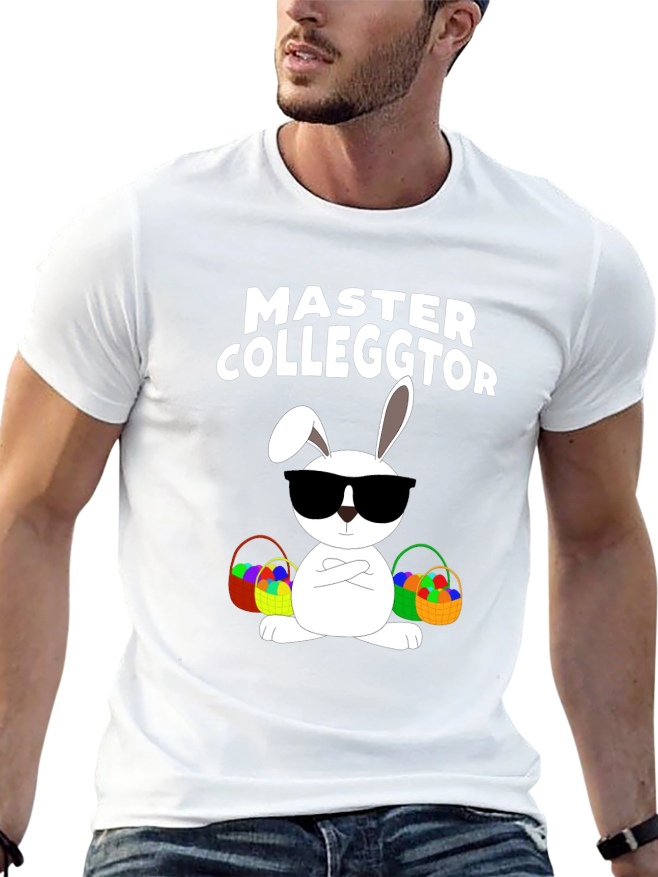 Master Colleggtor Easter Bunny T-Shirt