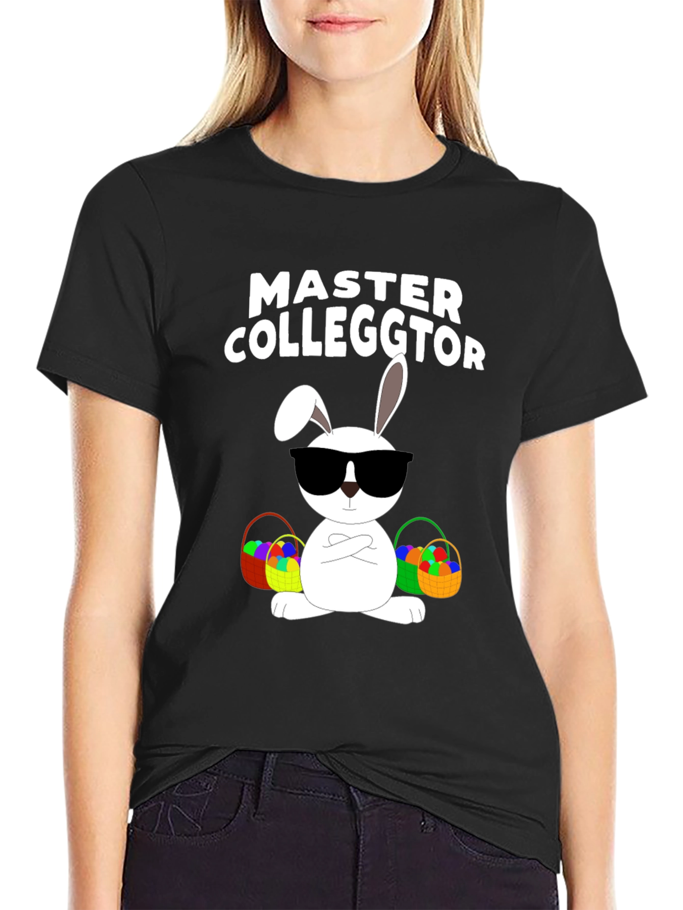 Master Colleggtor Easter Bunny T-Shirt