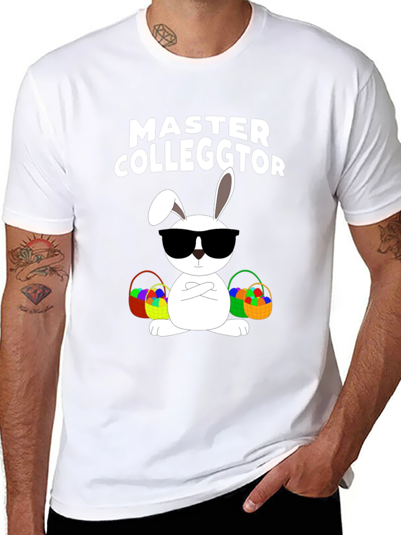 Master Colleggtor Easter Bunny T-Shirt