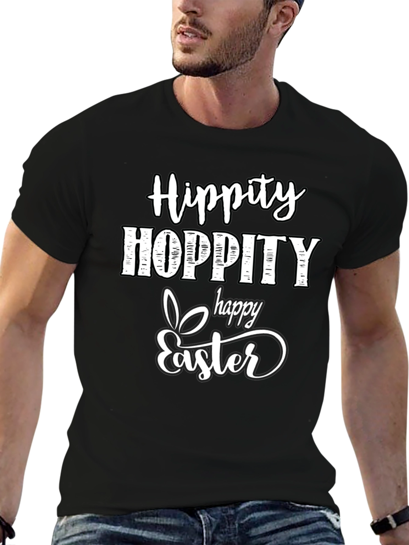 Hippity Hoppity Happy Easter Graphic Tee