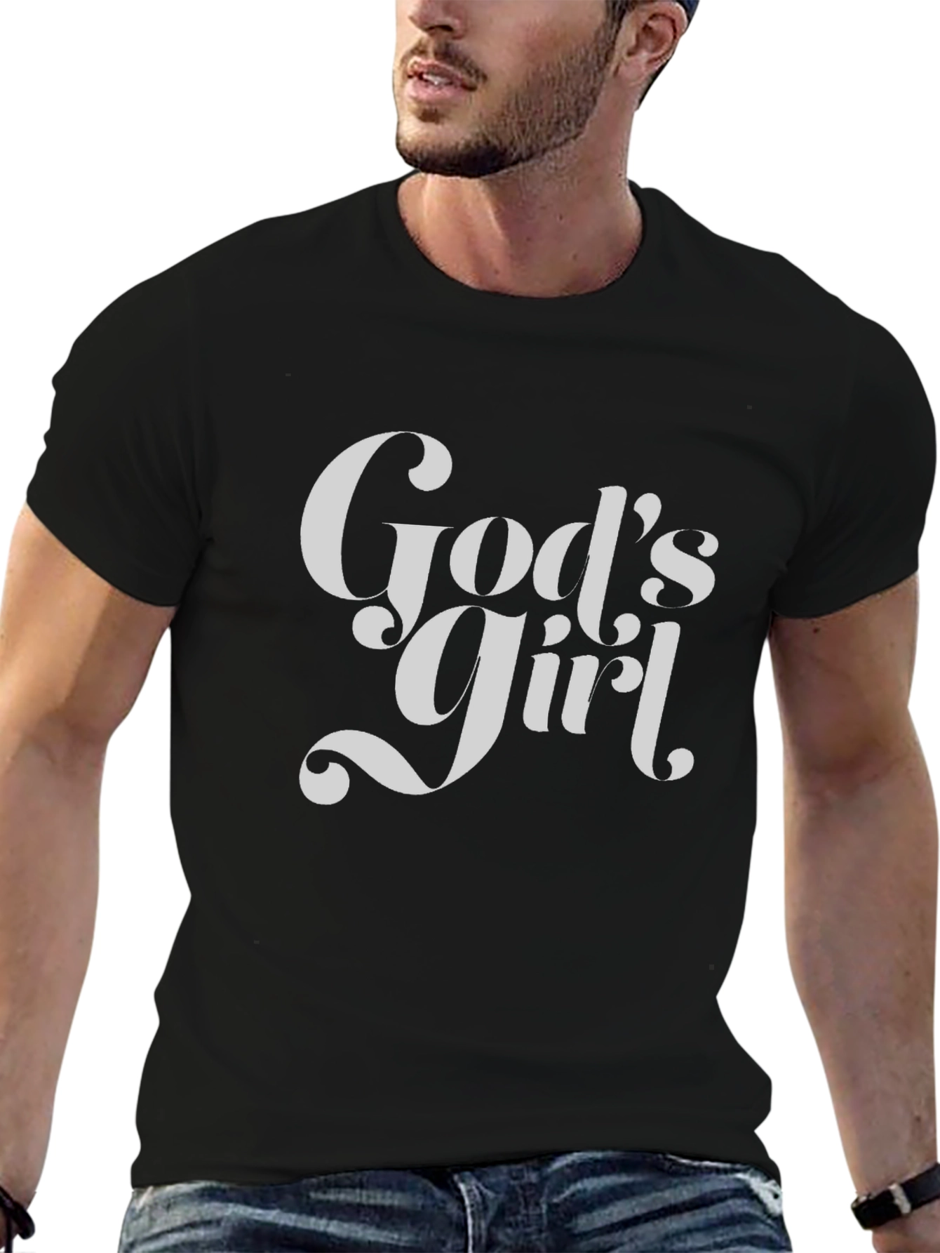 Gods Girl Graphic Tee - Christian Womens T-Shirt