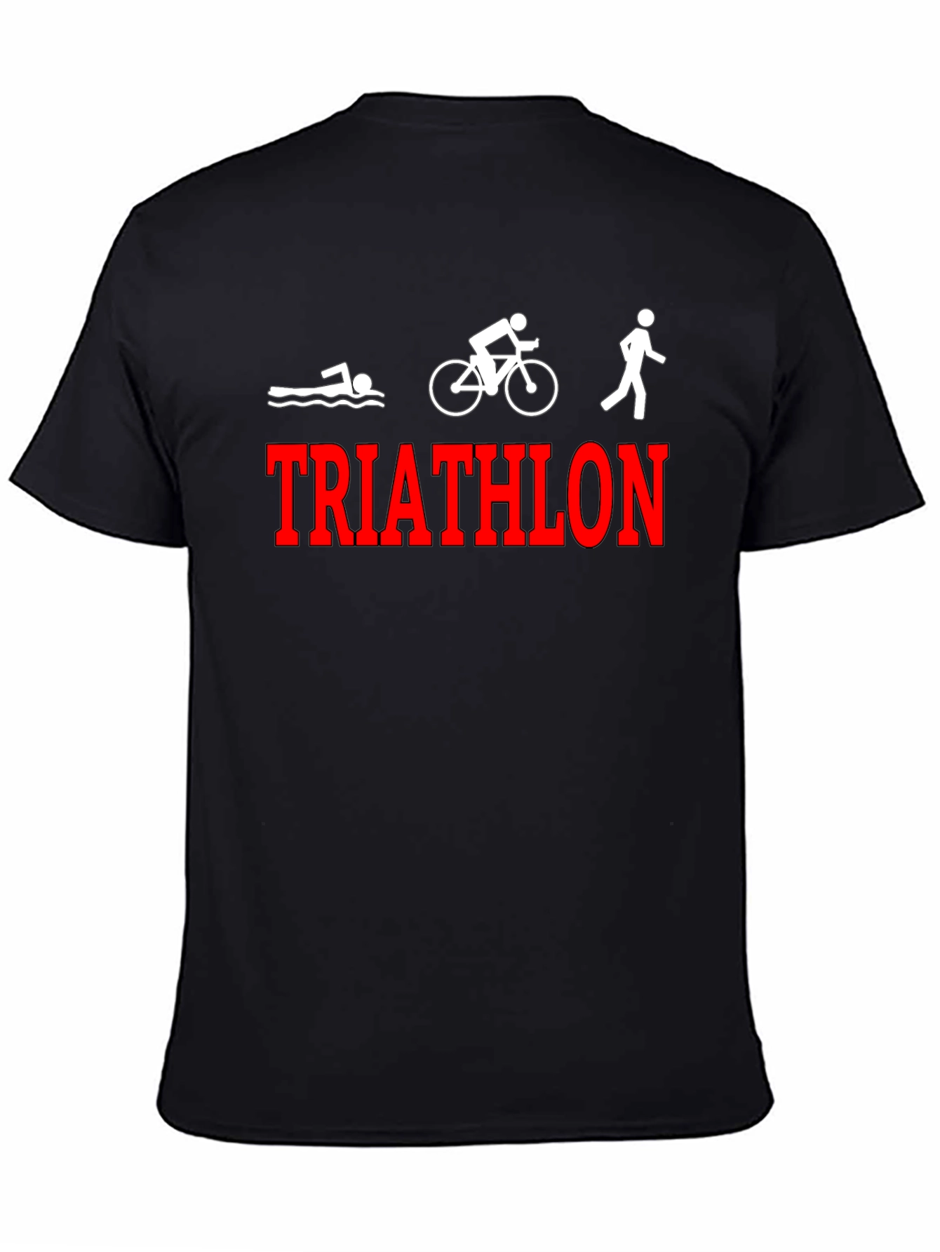 Triathlon Graphic Tee - Swim Bike Run