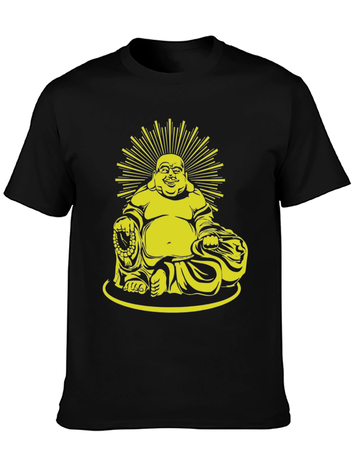Buddha Graphic Black T-Shirt