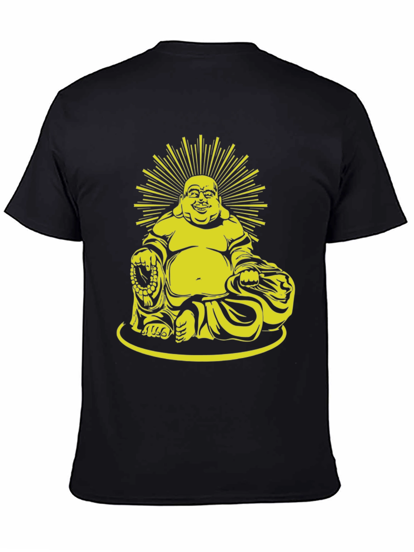 Buddha Graphic Black T-Shirt