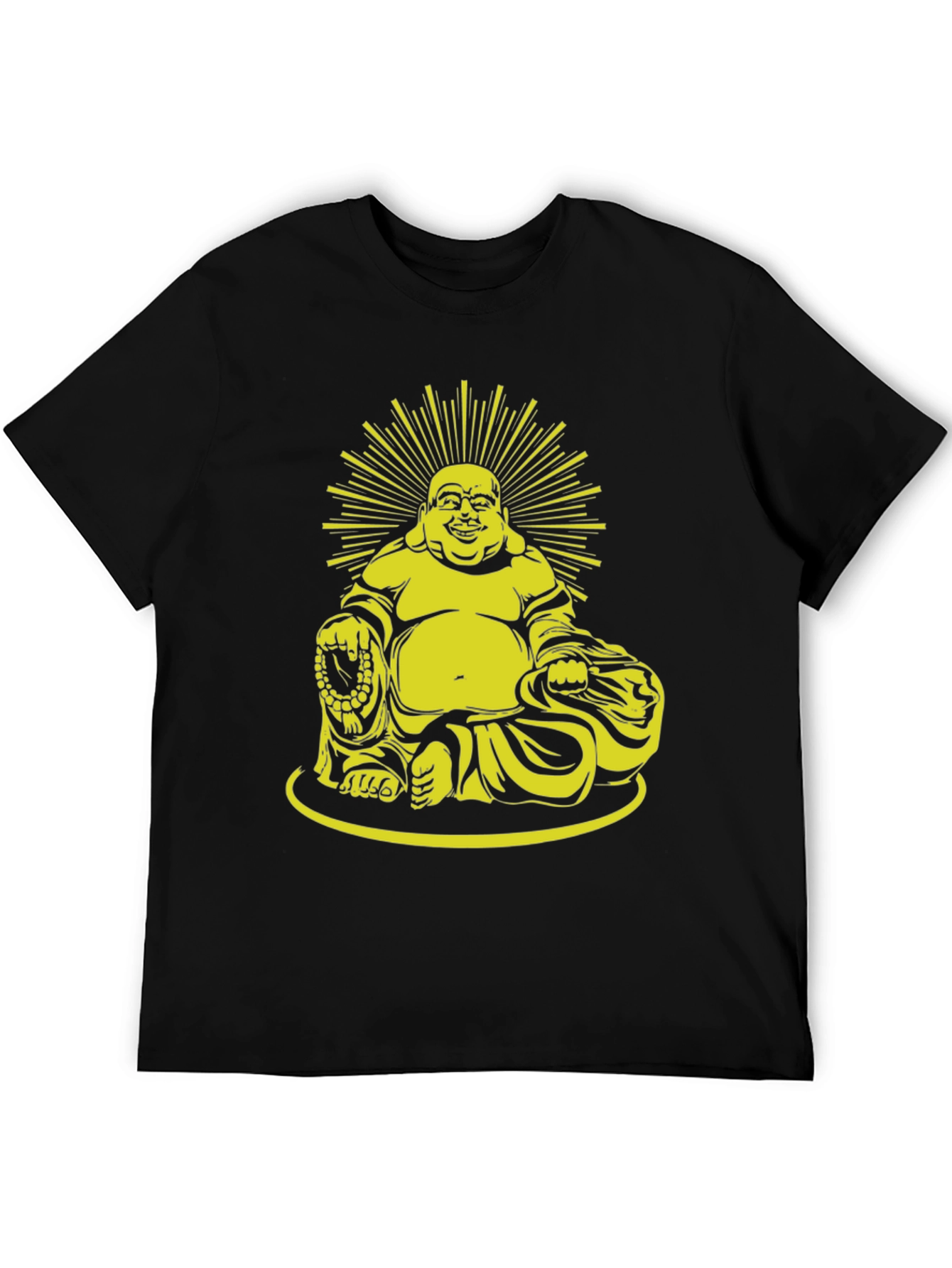 Buddha Graphic Black T-Shirt