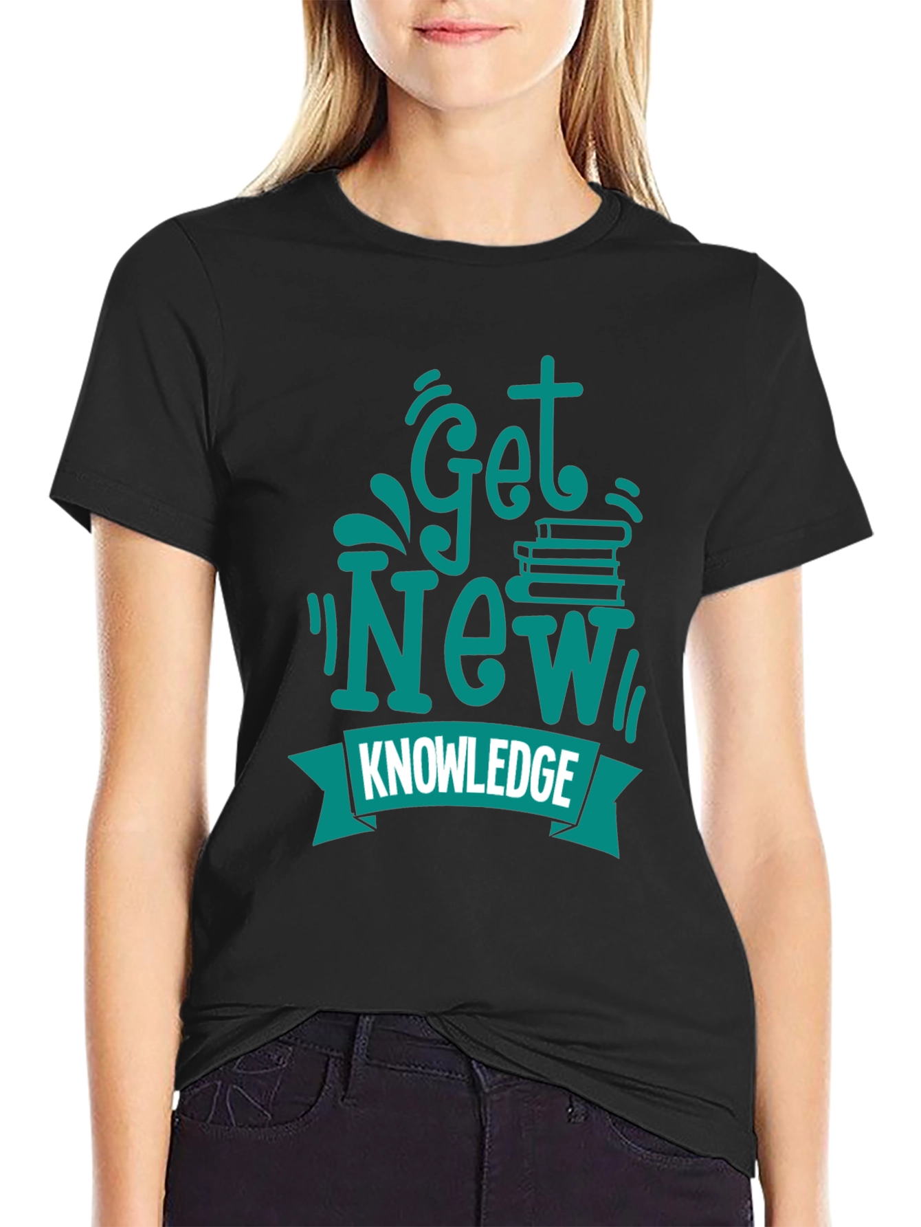 Get New Knowledge T-Shirt - Stylish Graphic Tee