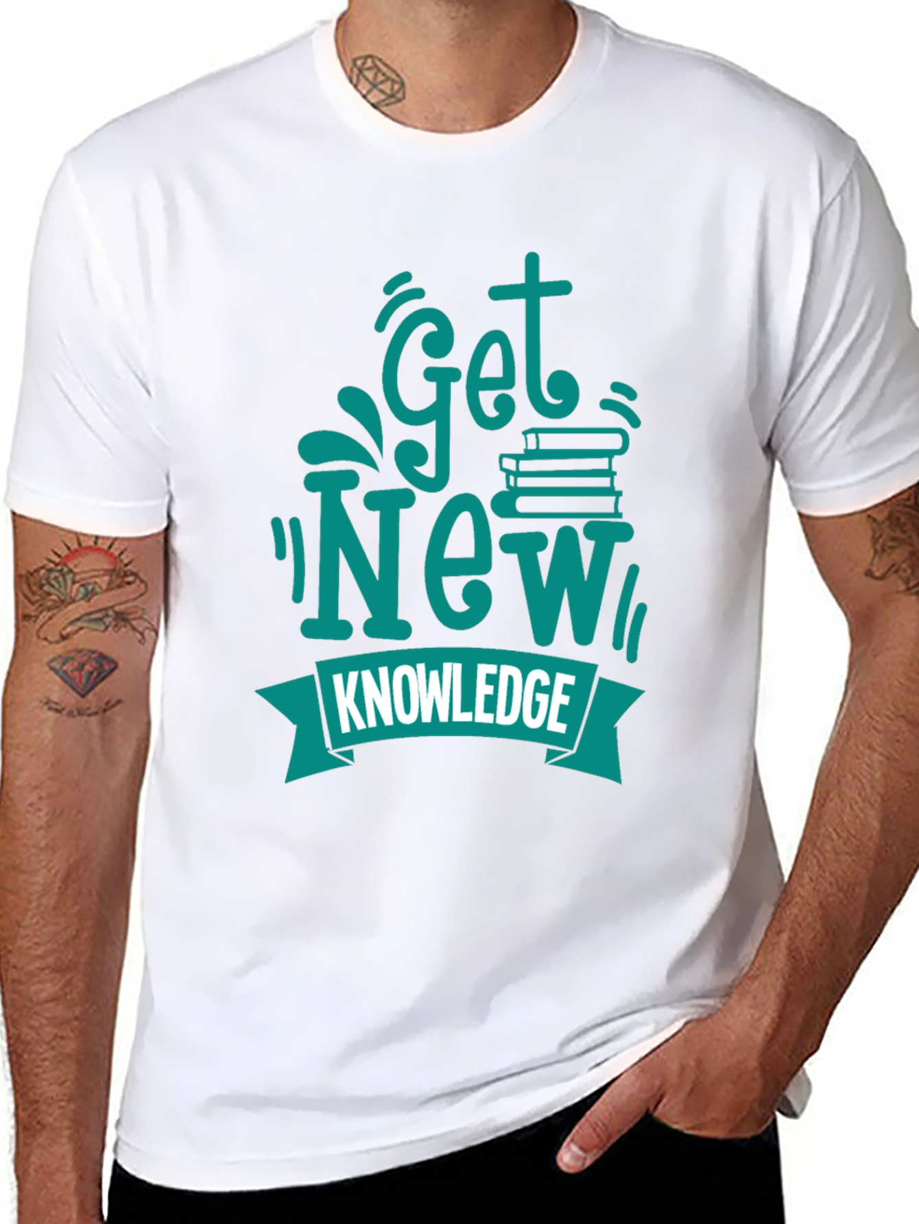 Get New Knowledge T-Shirt - Stylish Graphic Tee