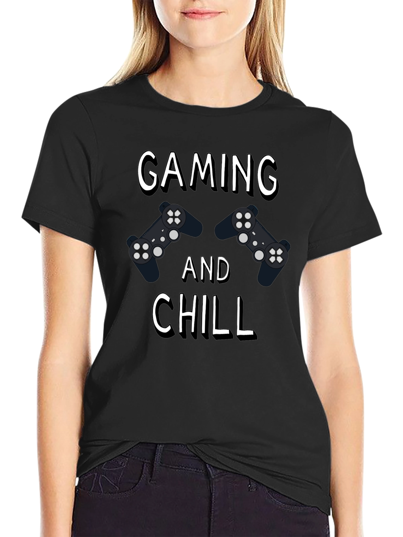 Gaming and Chill T-Shirt - Gamer Style