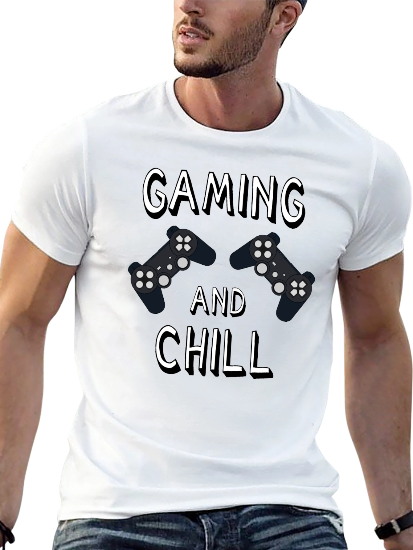 Gaming and Chill T-Shirt - Gamer Style