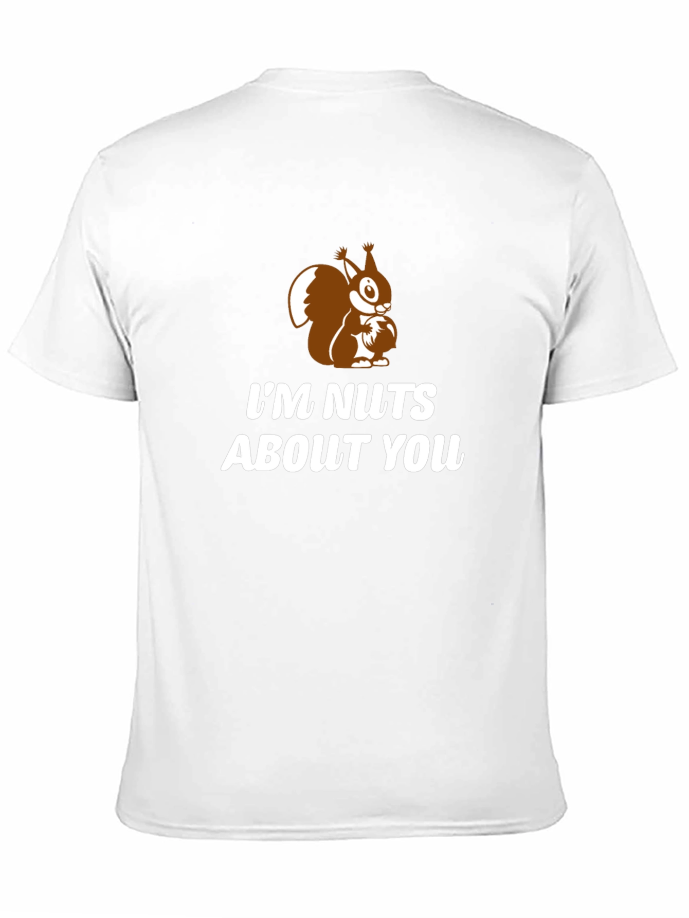 Im Nuts About You Squirrel Graphic Tee