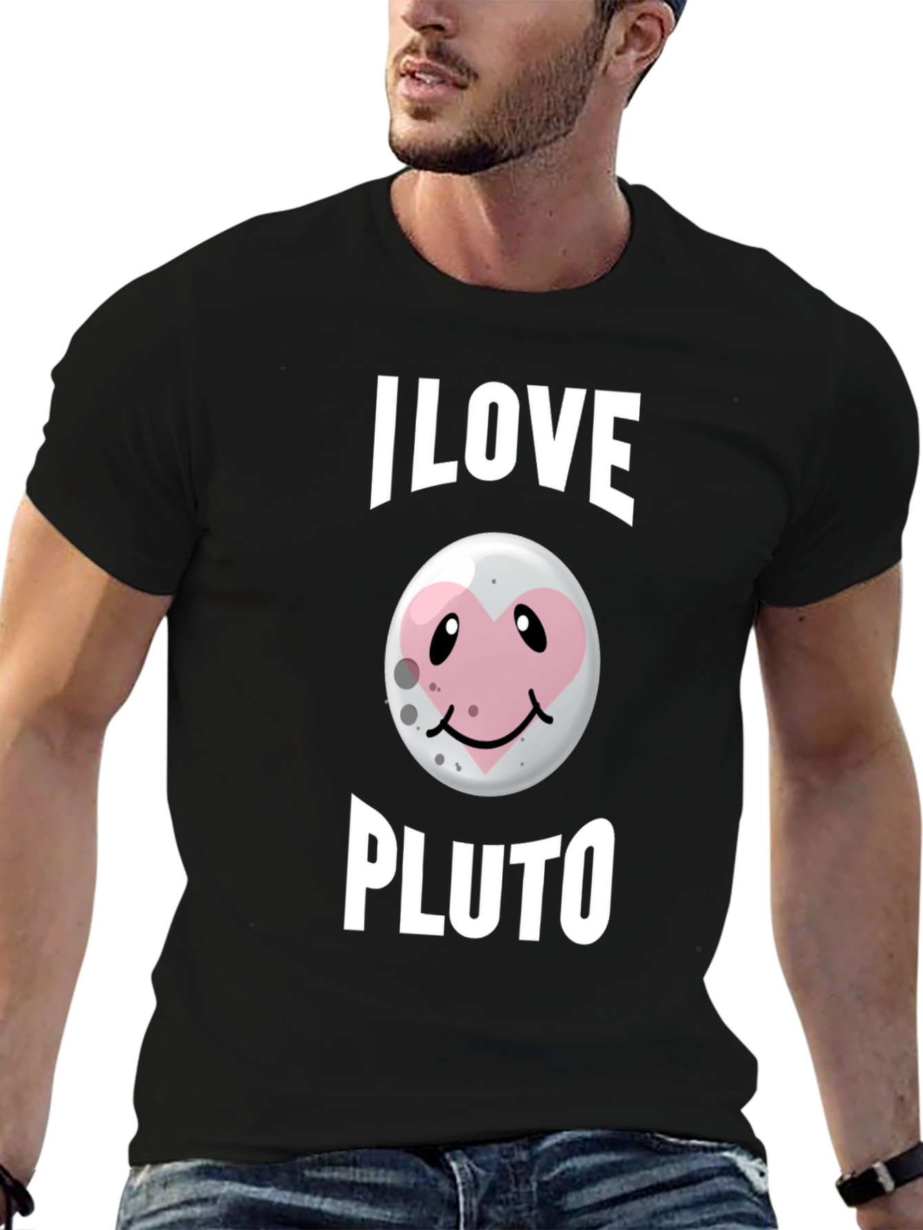 I Love Pluto T-Shirt - Cute Space Tee