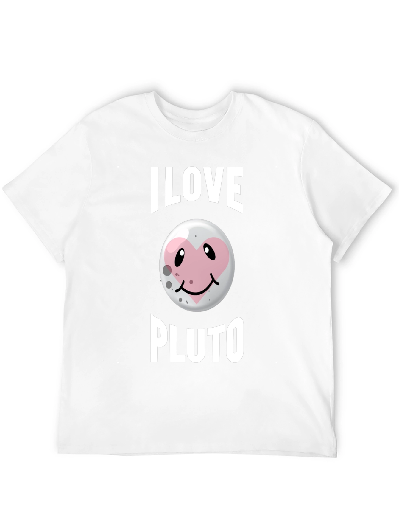 I Love Pluto T-Shirt - Cute Space Tee