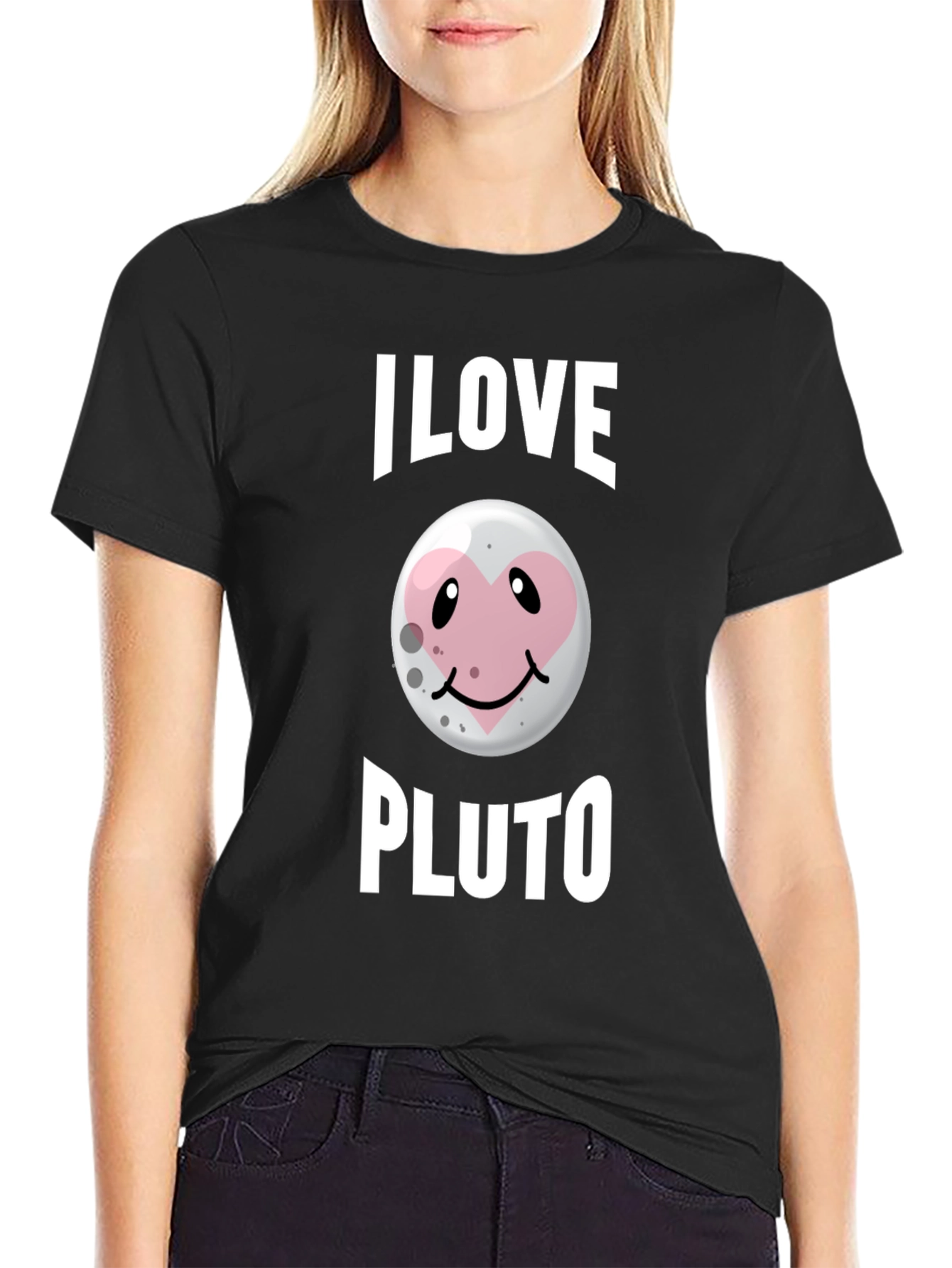 I Love Pluto T-Shirt - Cute Space Tee