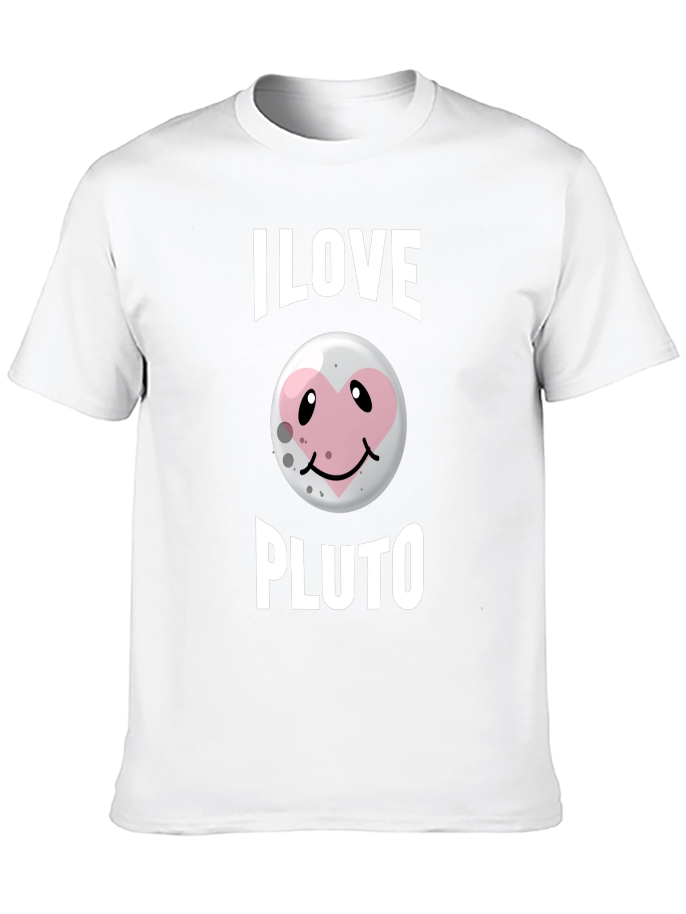I Love Pluto T-Shirt - Cute Space Tee