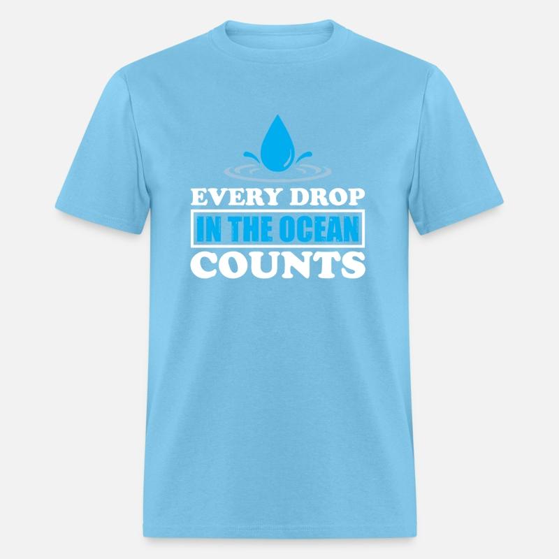 Every Drop In The Ocean Counts Nature Protection
