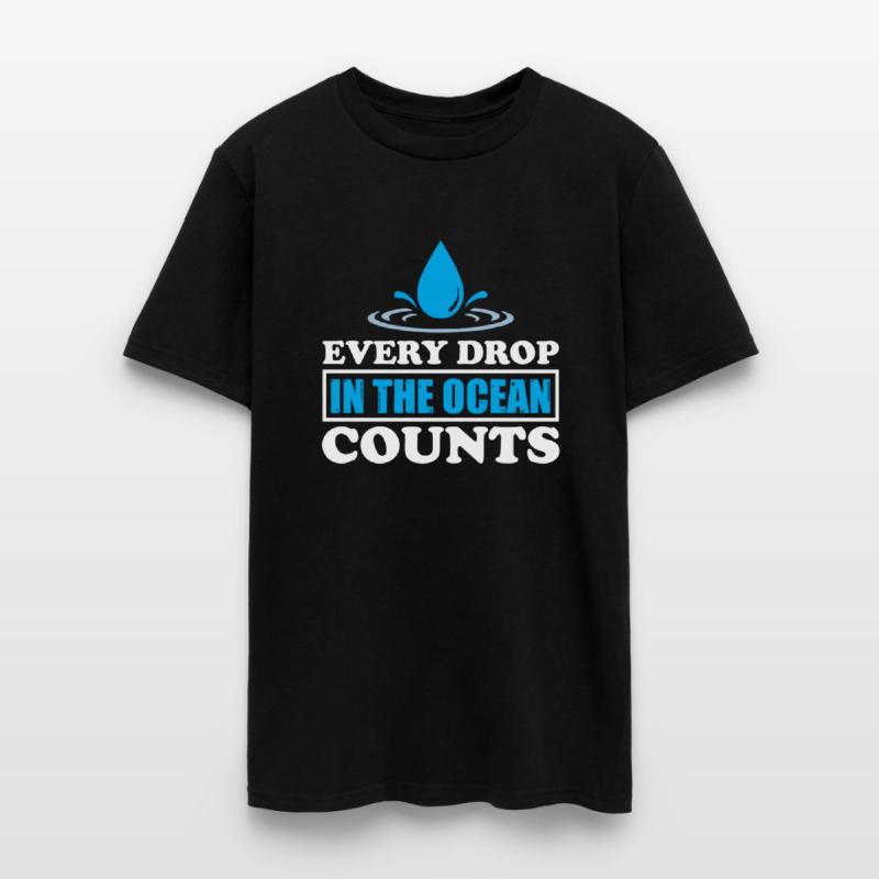Every Drop In The Ocean Counts Nature Protection