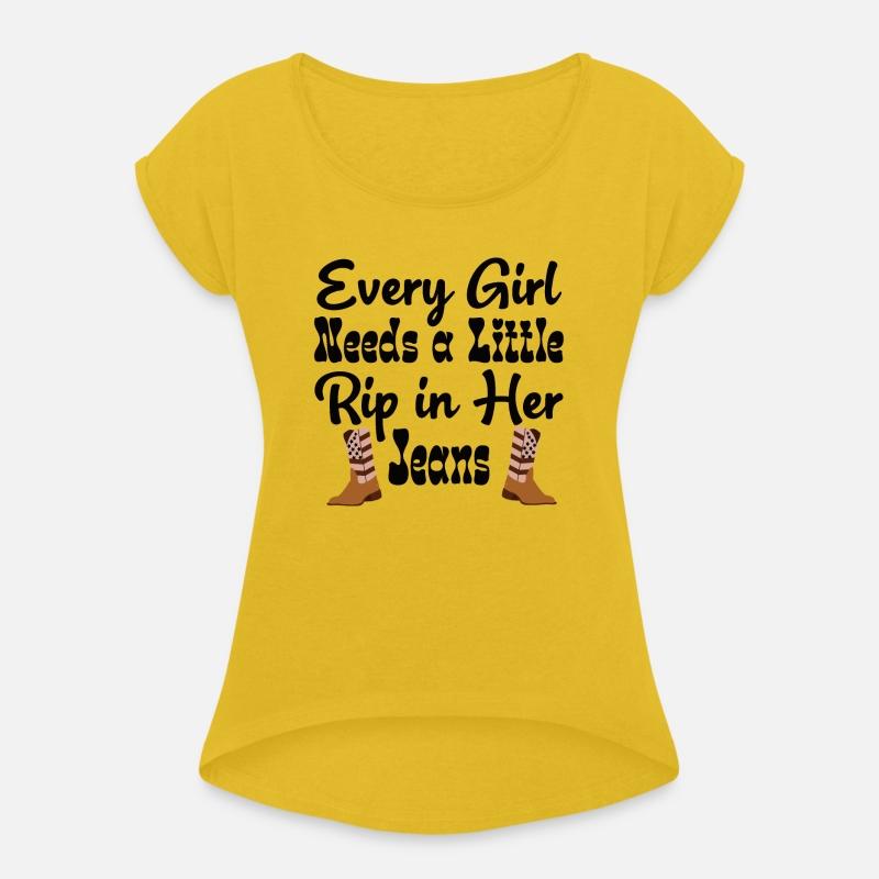 Every girl needs a little rip in her jeans