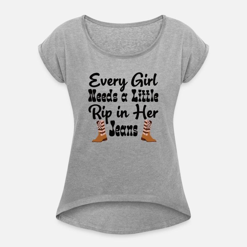 Every girl needs a little rip in her jeans