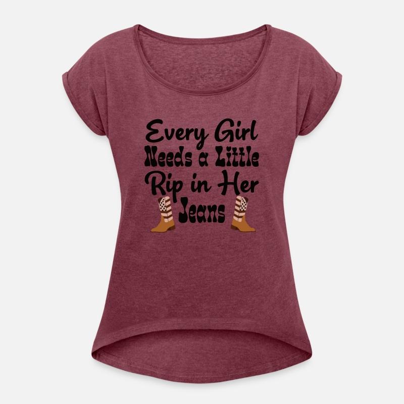 Every girl needs a little rip in her jeans